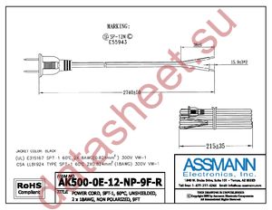 AK500-OE-12-NP-9F-R datasheet  